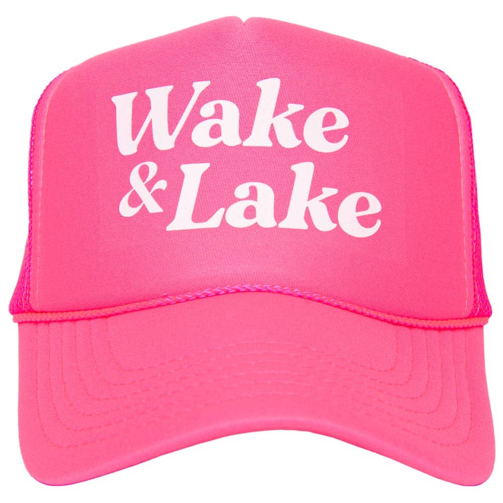 Wake & Lake Trucker Cap