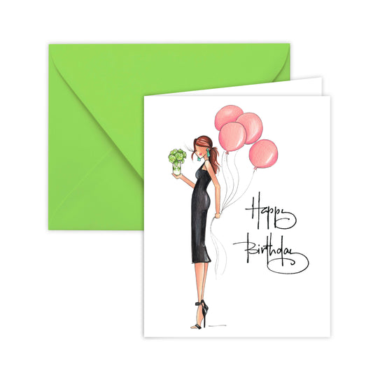 "Linz" Greeting Card