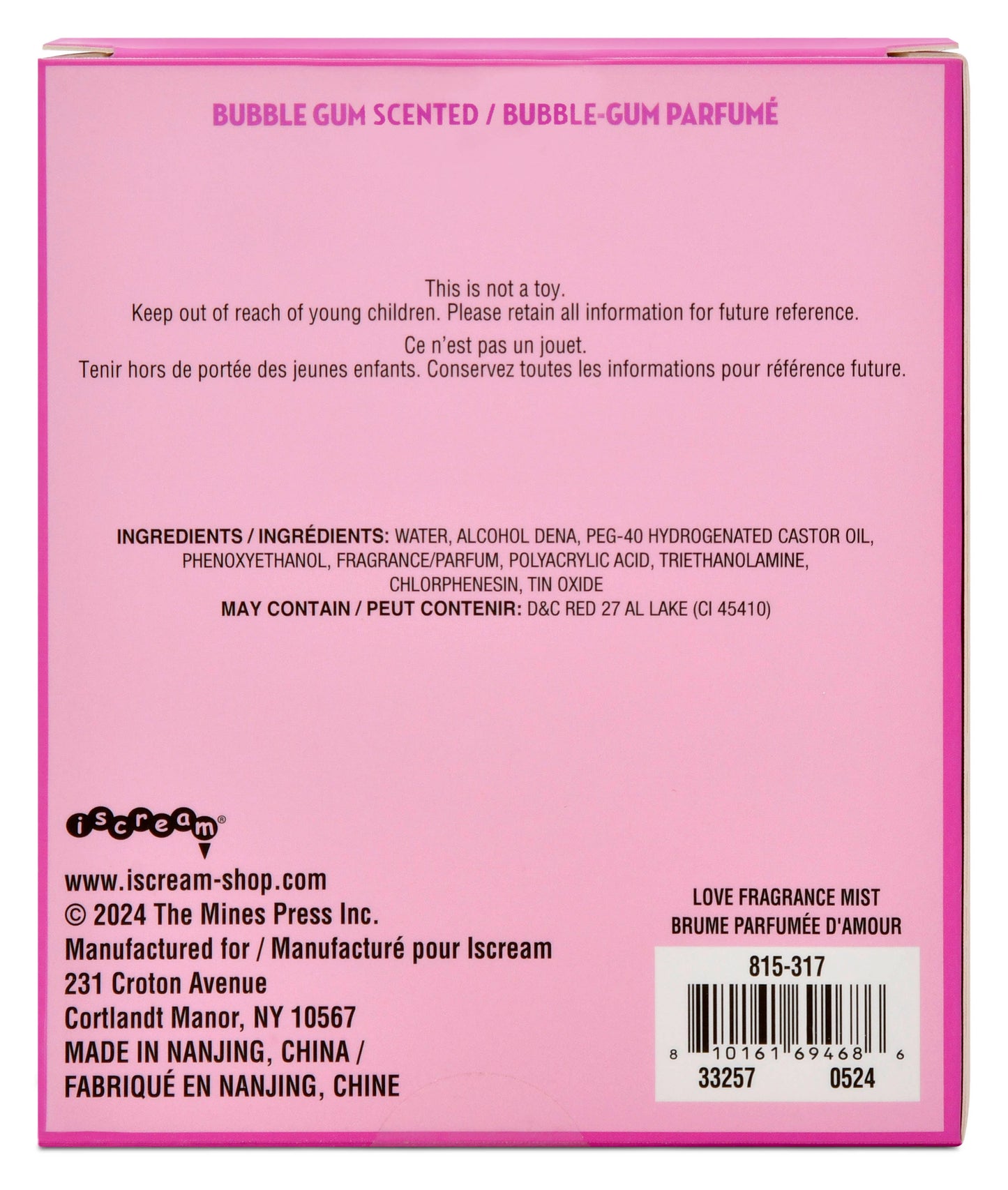 Bubblegum Love Fragrance