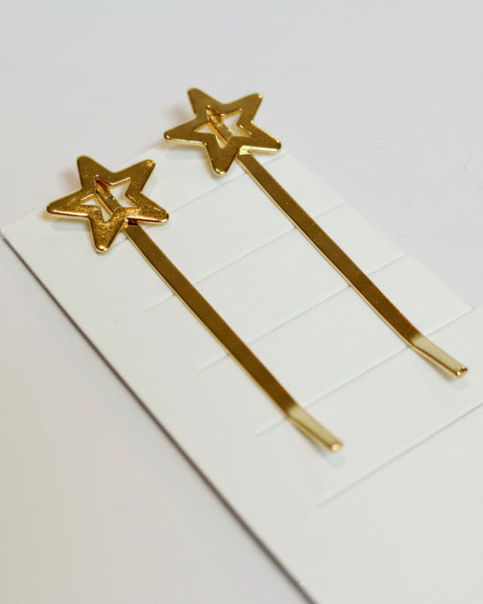 Open-Star Bobby Pin Set