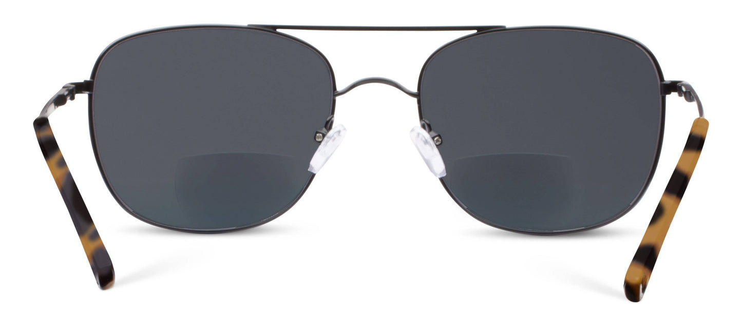 Peepers Black Palermo Progressive Sunglasses