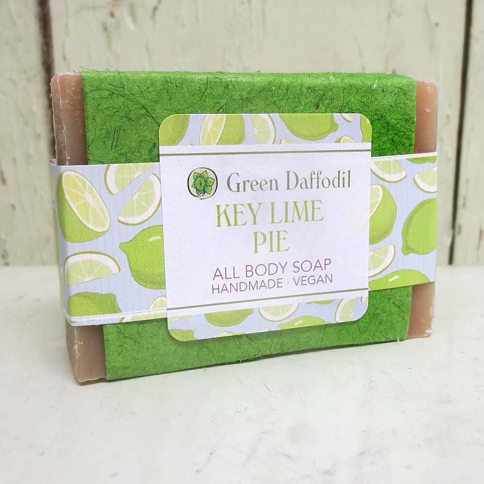 Key Lime Pie Soap & Washcloth Gift Set