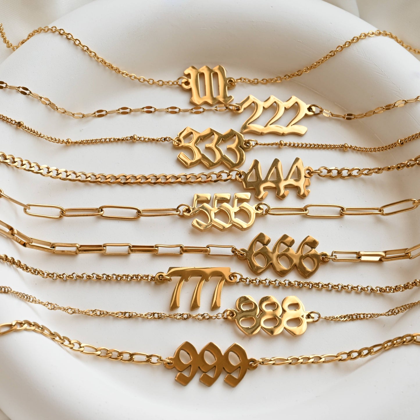 Angel Number Necklace 222