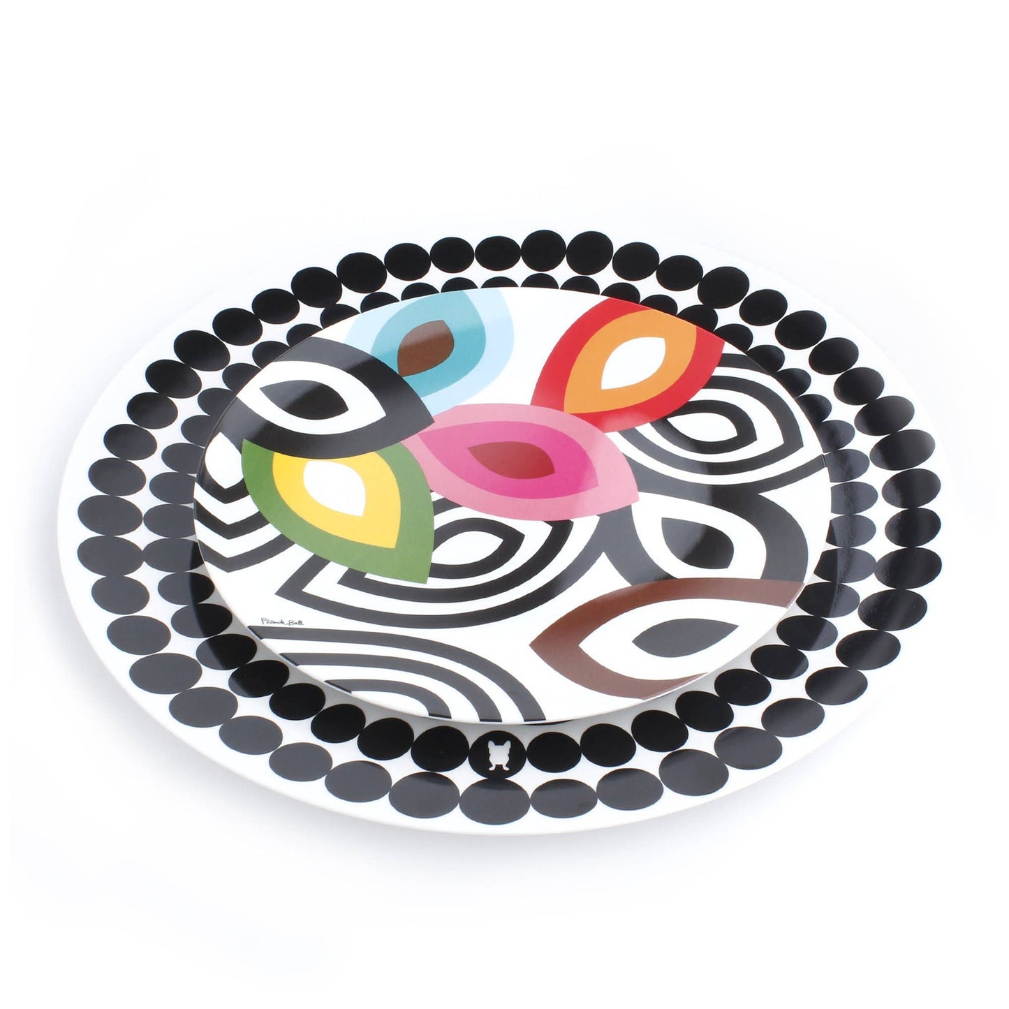French Bull Foli Large Round Platter