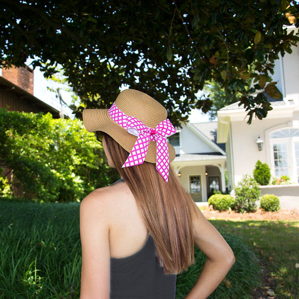 Bow Garden Straw Hat