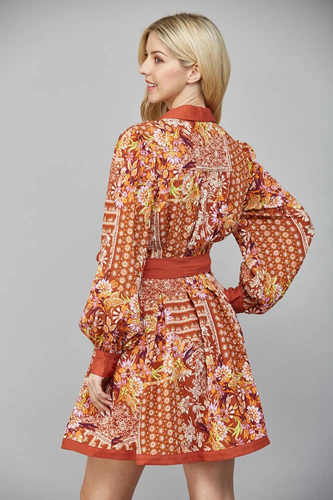 Fall For Me Shirt Dress