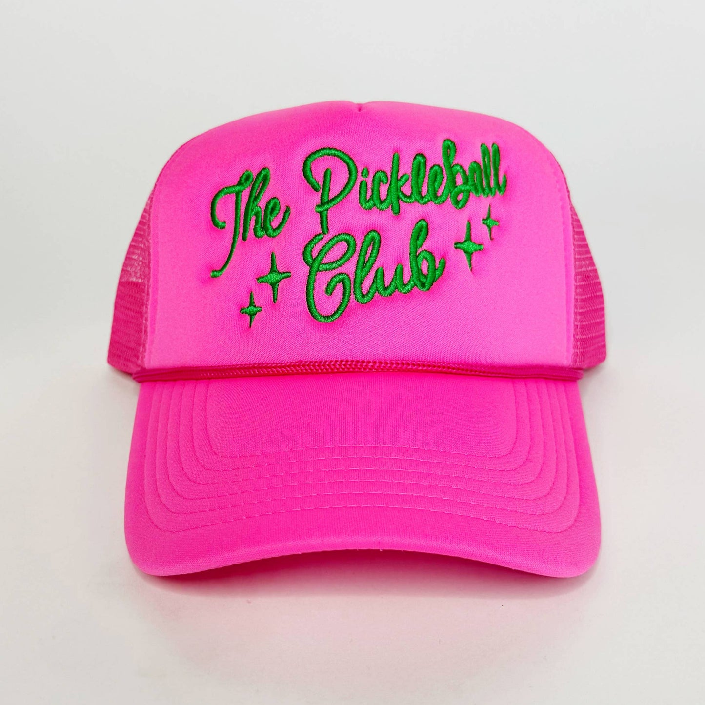 The Pickleball Club Pink Trucker Hat