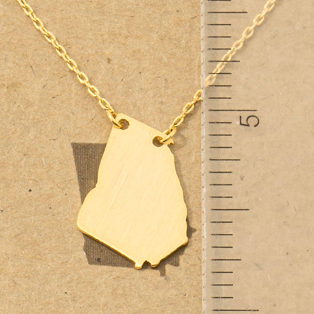 Georgia State Necklace
