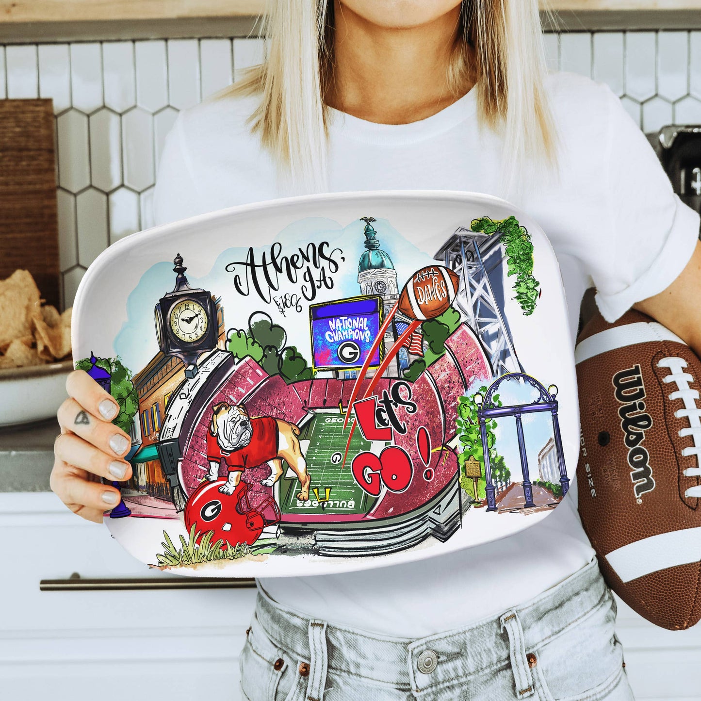 Georgia Serving Platter
