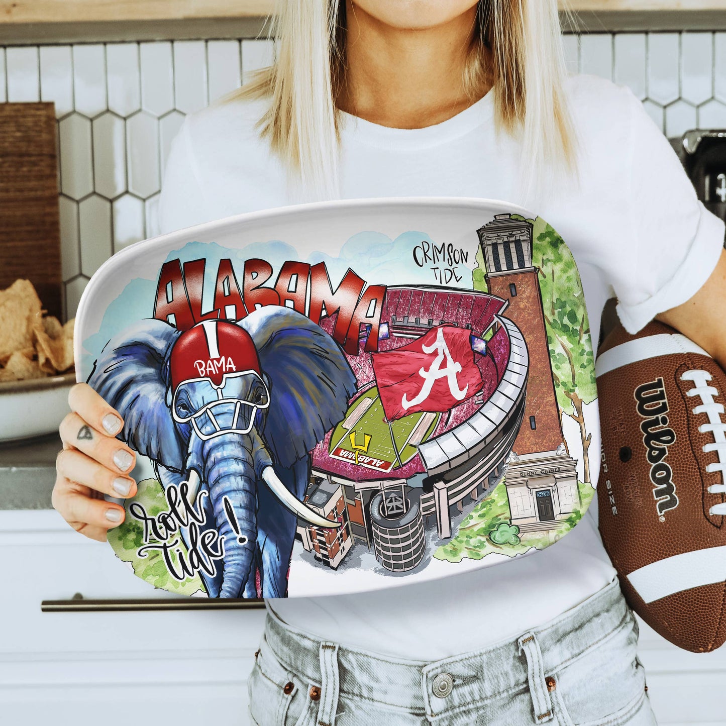 Alabama Serving Platter