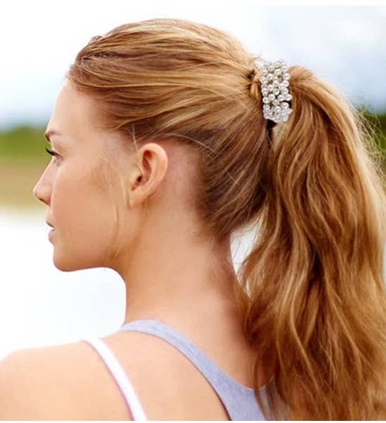 Pearl Ponytail Holders