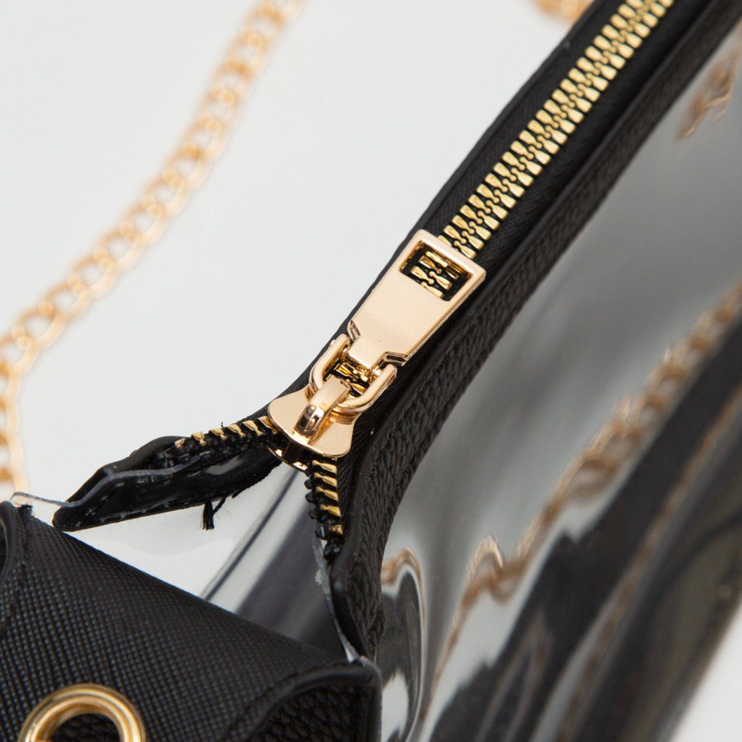 Marilyn Cheetah Clear Satchel Bag