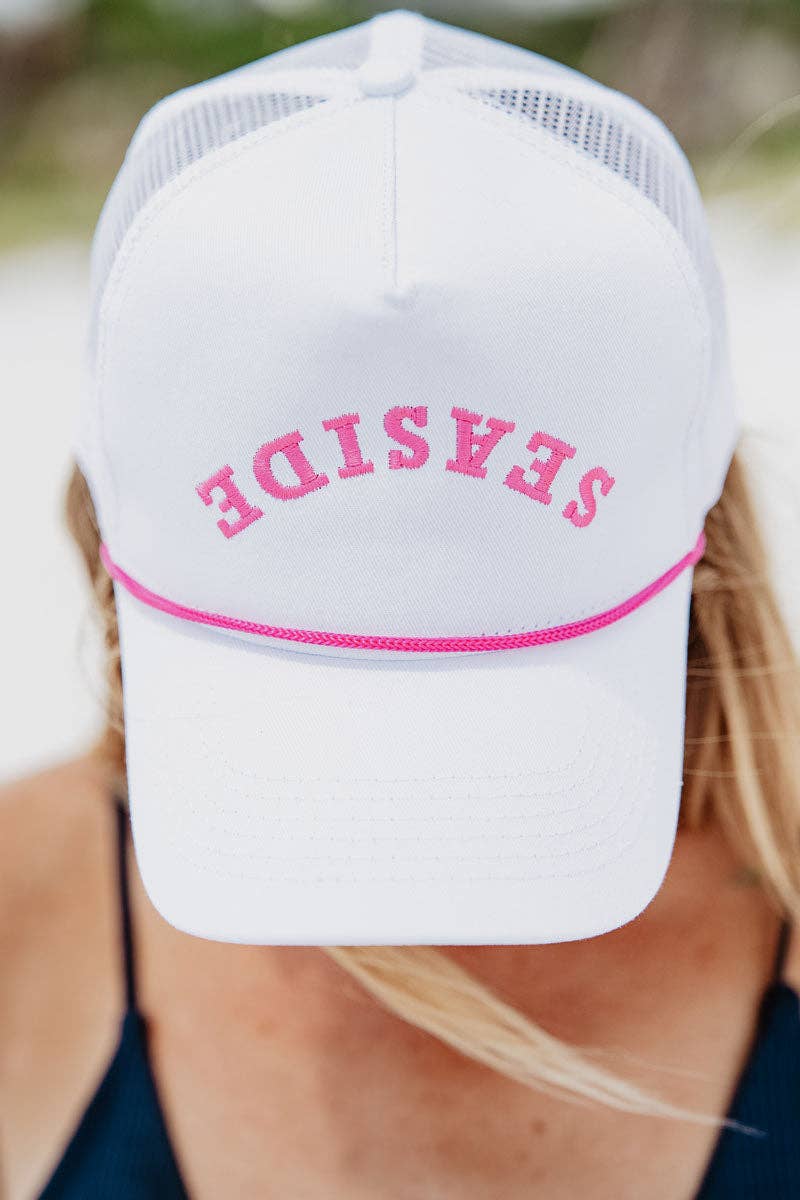 SEASIDE Upside Down Trucker Cap