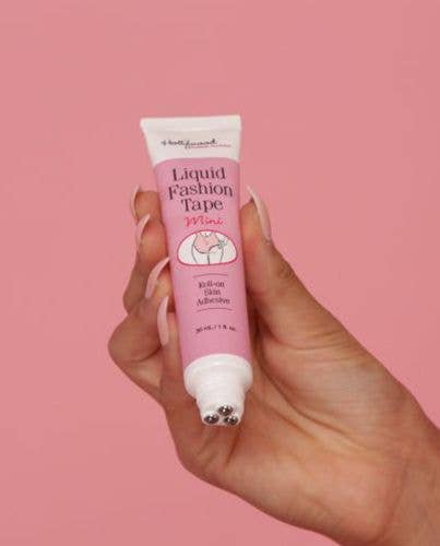 Liquid Fashion Tape- Mini Roll-on Skin Adhesive