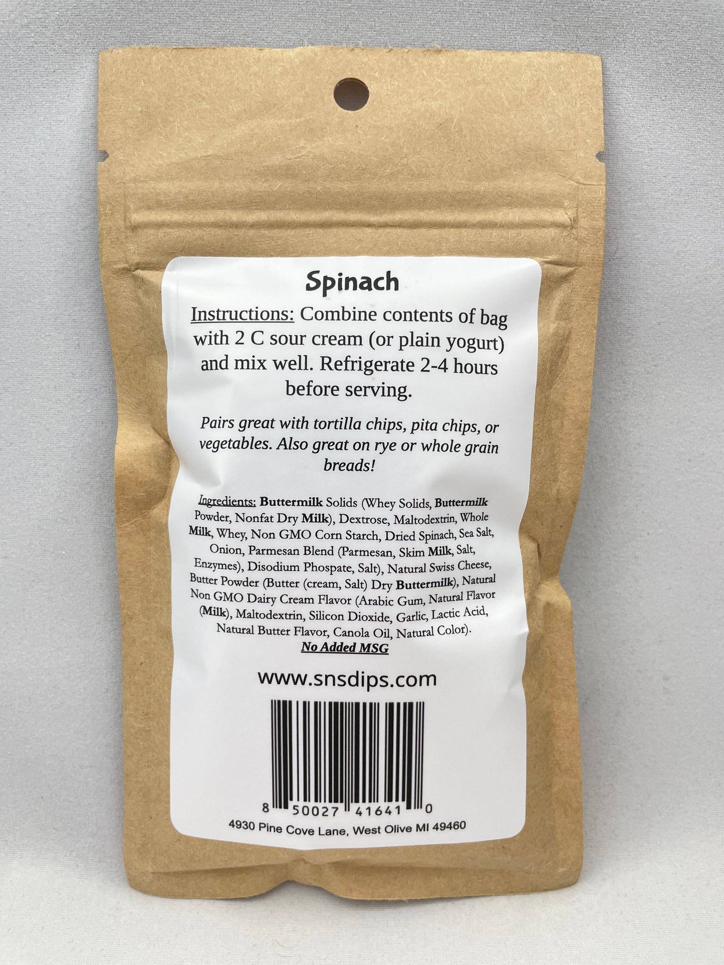 Spinach Dip Mix