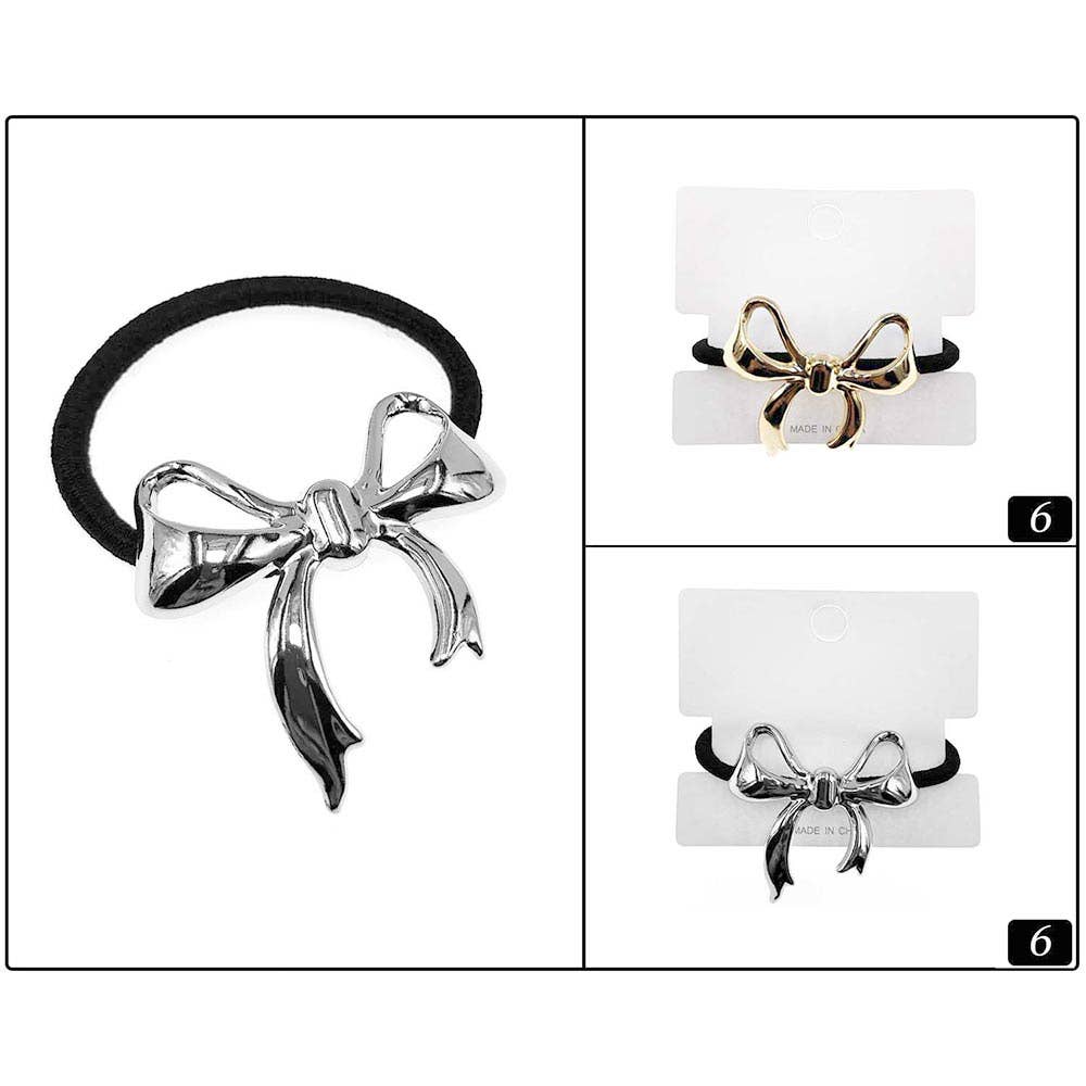 Bow Accent Stretch Hairbands