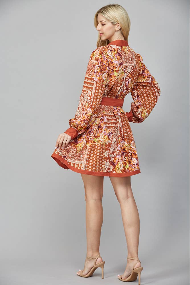 Fall For Me Shirt Dress