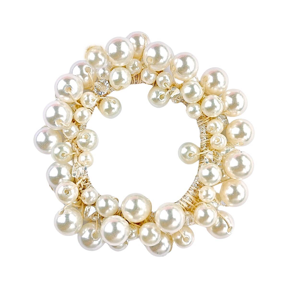 Large Pearl Ponytail Holders
