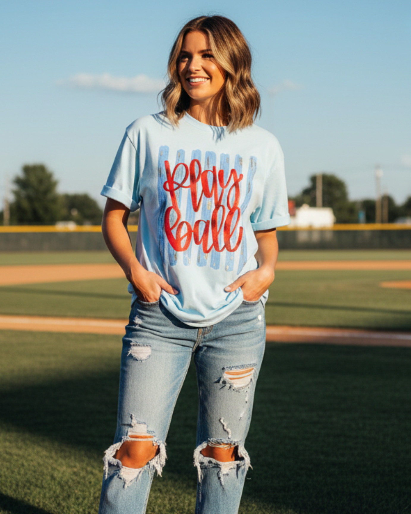Play Ball Baseball T- Shirt