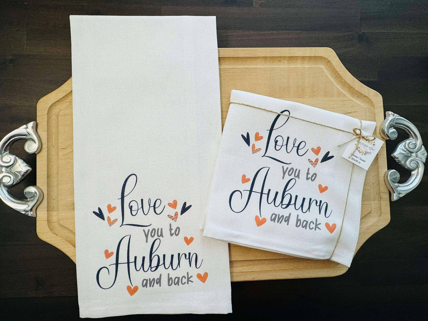Love Auburn Kitchen Towel