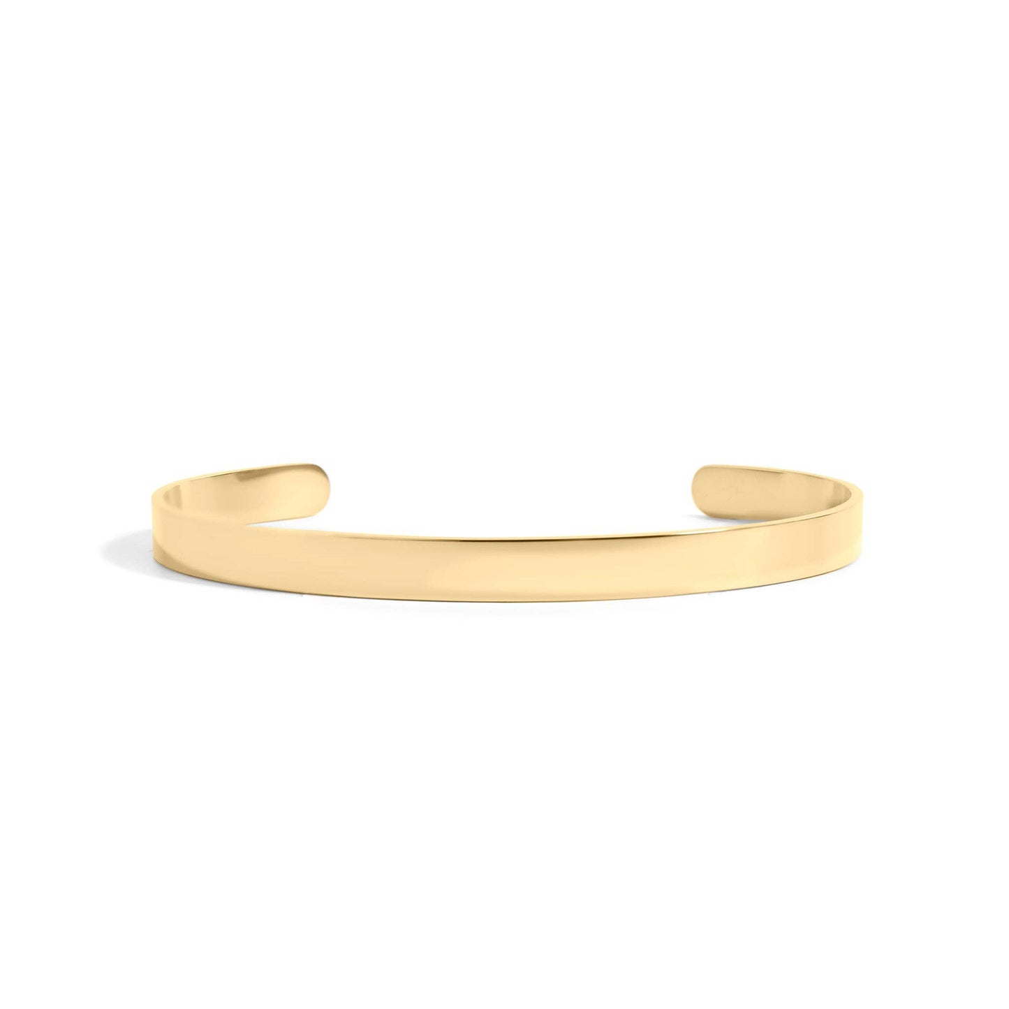 18K Gold PVD Stainless Steel Adjustable Bangle F*ck Cancer