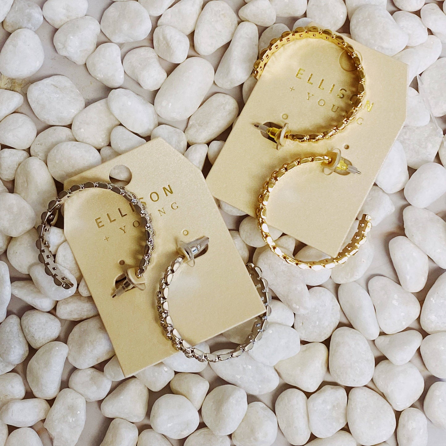 Watch Band Hoop Earrings
