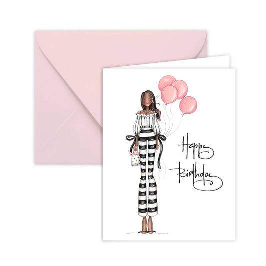 "Chicago" Happy Birthday Greeting Card