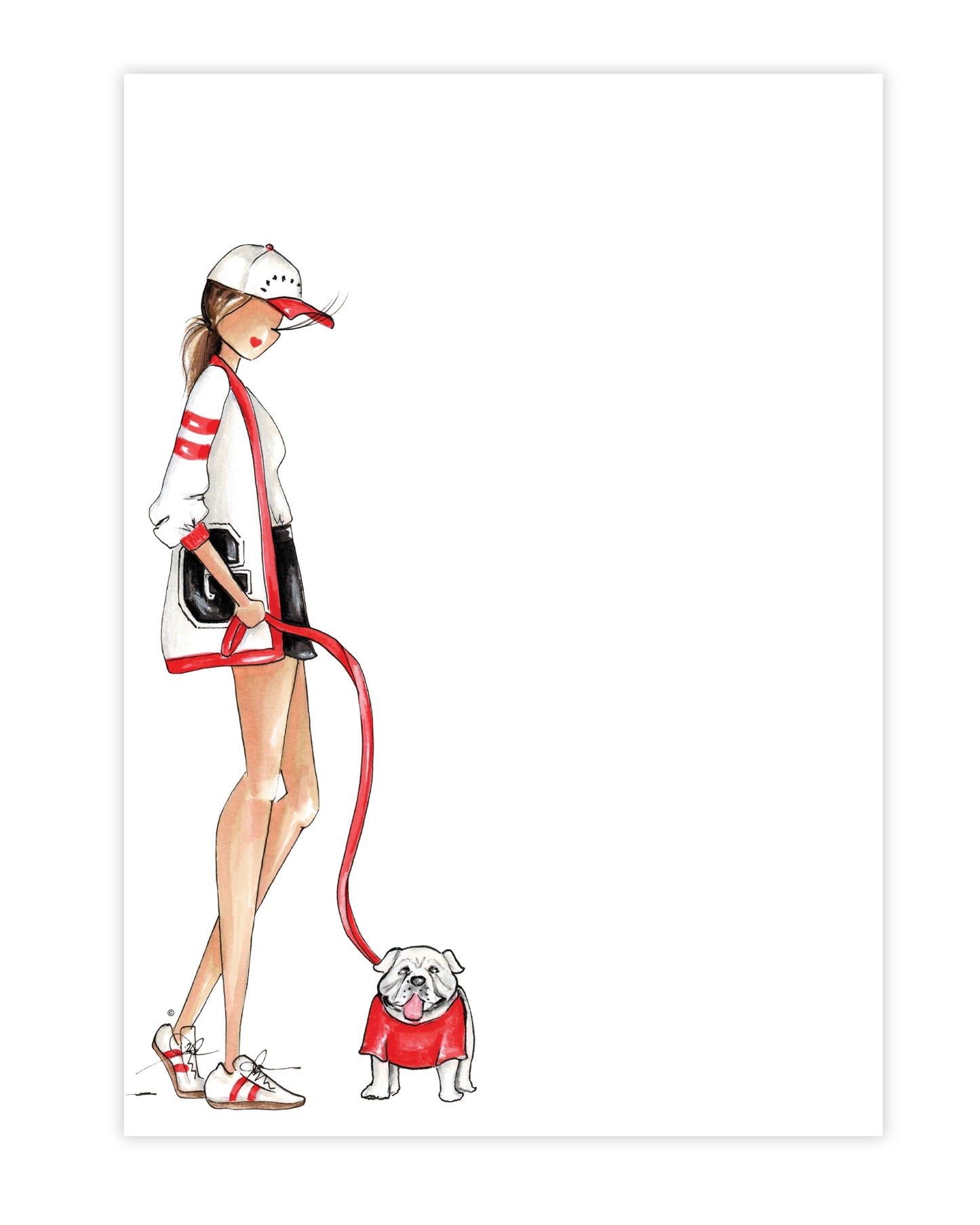Brittany Fuson "George" Georgia Notepad