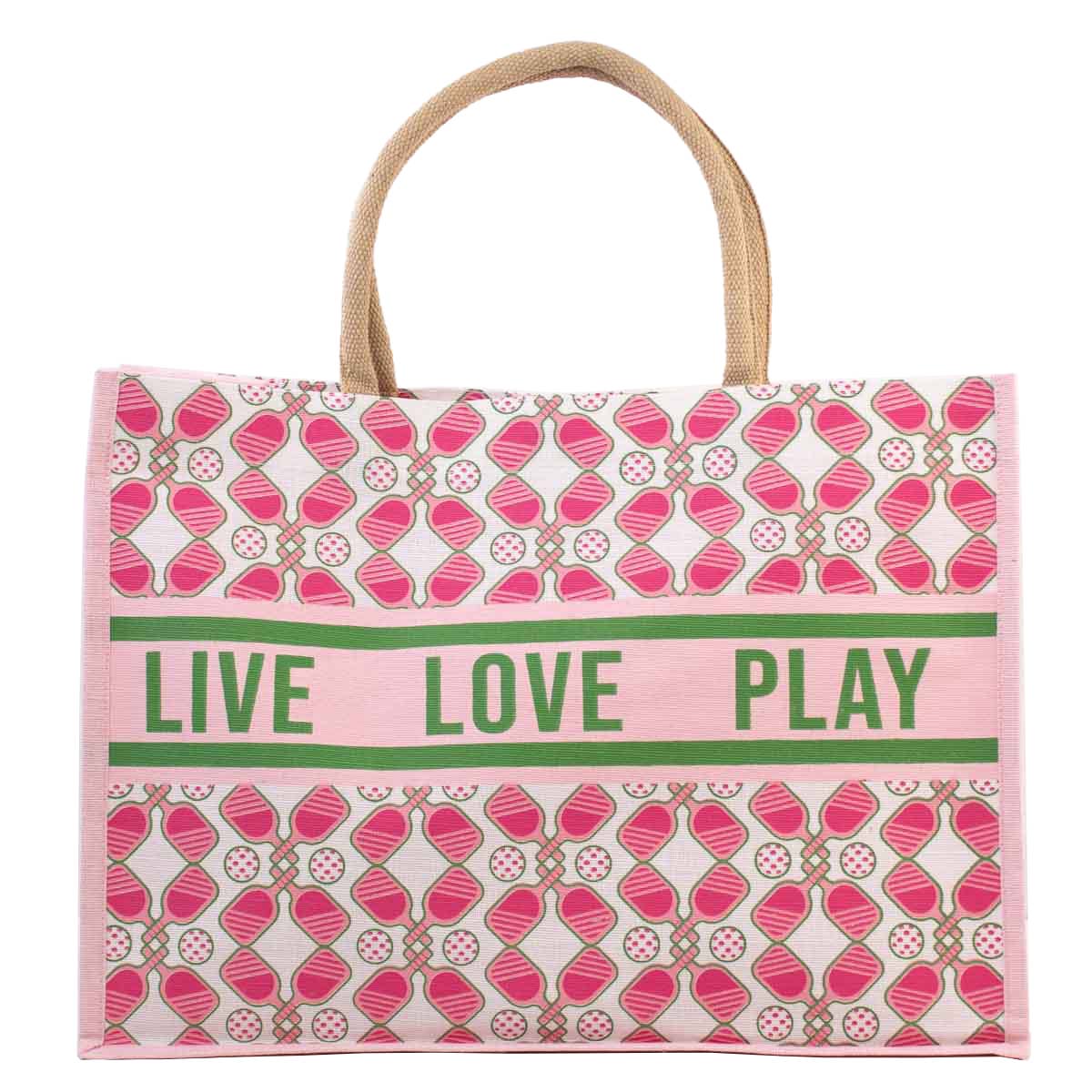 Pickleball Love Juco Tote
