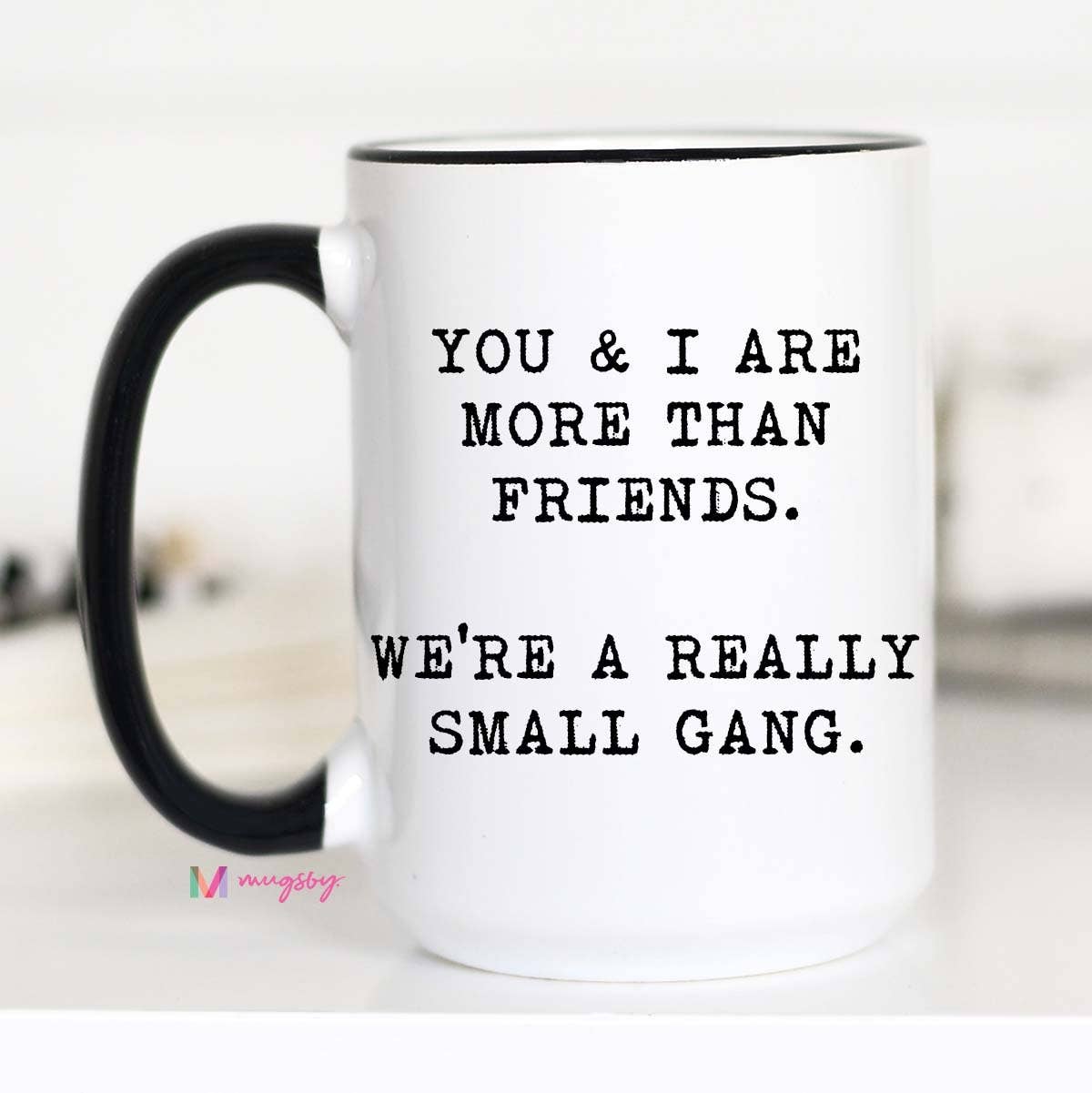 You And I Are More Than Friends Mug