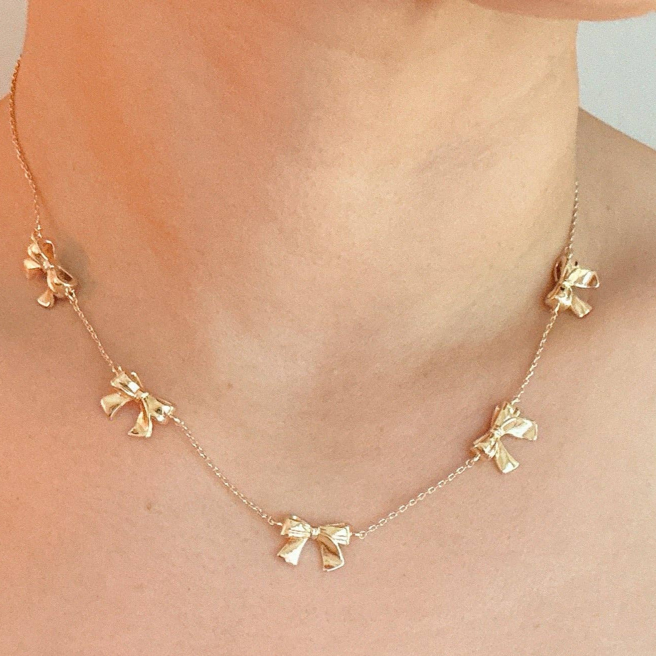 Bow Festival Necklace