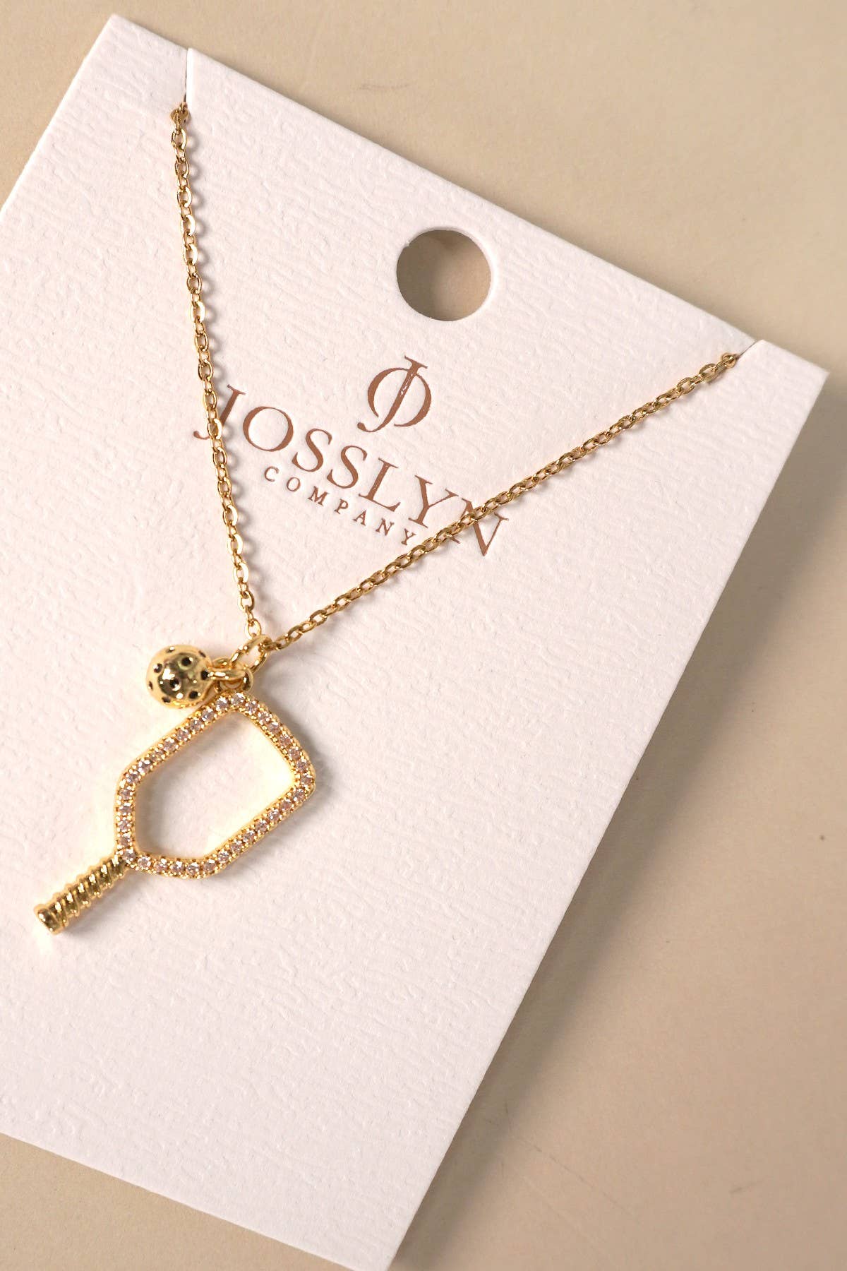 Gameday Pickleball Necklace