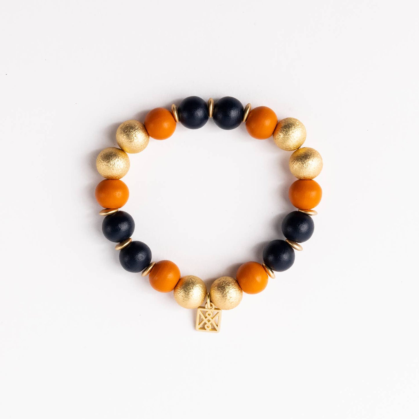 Bracelet Nori Navy & Orange