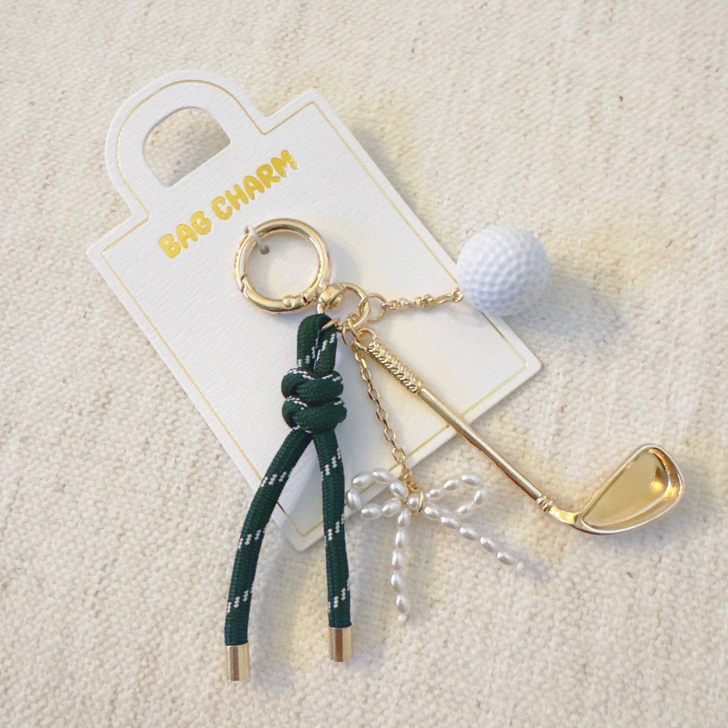 Par Tee Golf Bag Charm