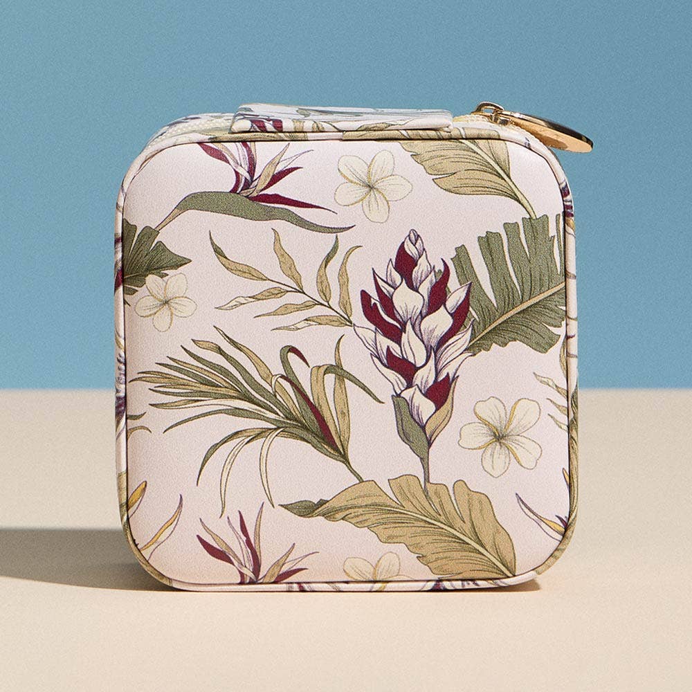 Botanical Floral Jewelry Box