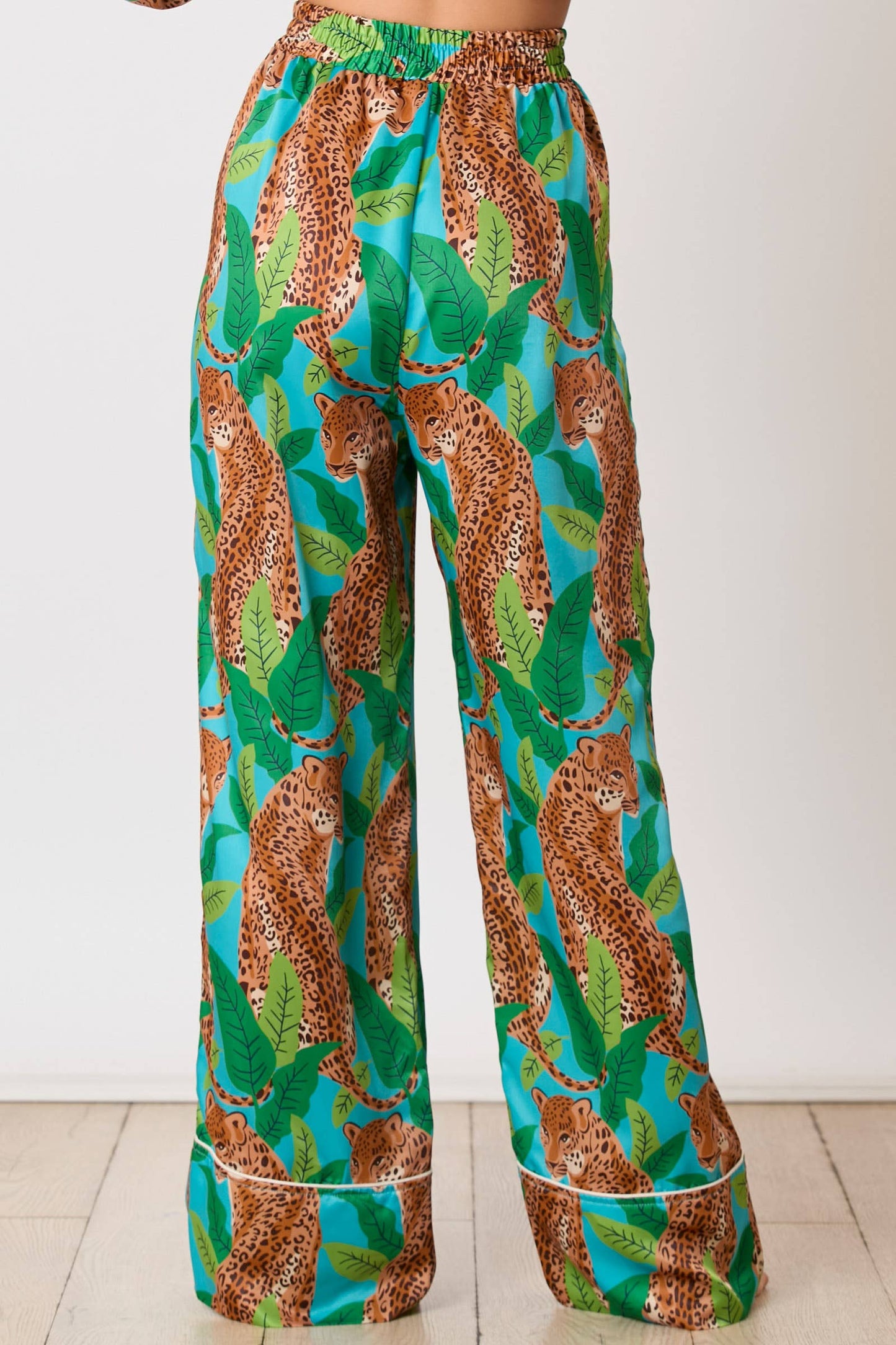 Cheetah Print Pajama Pants