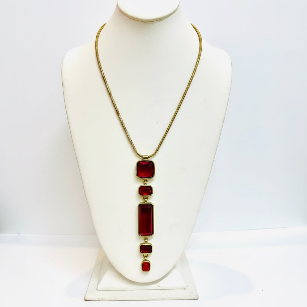 Briley Long Pendant Necklace