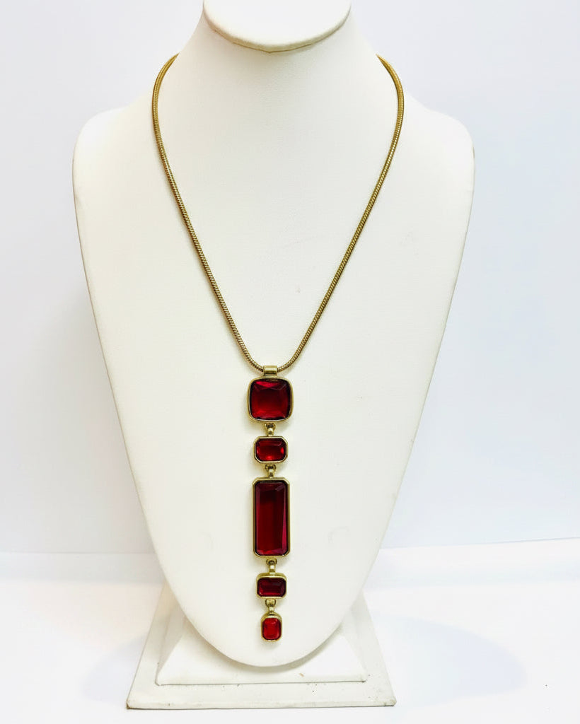 Briley Long Pendant Necklace