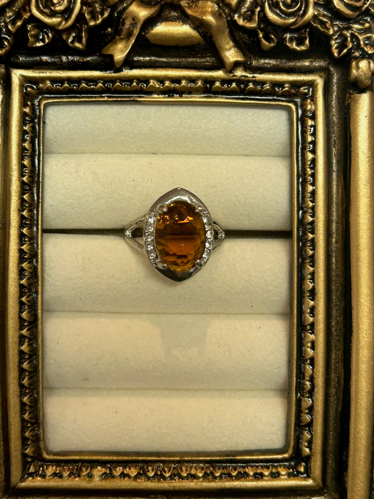 The Empress Oval Cocktail Ring