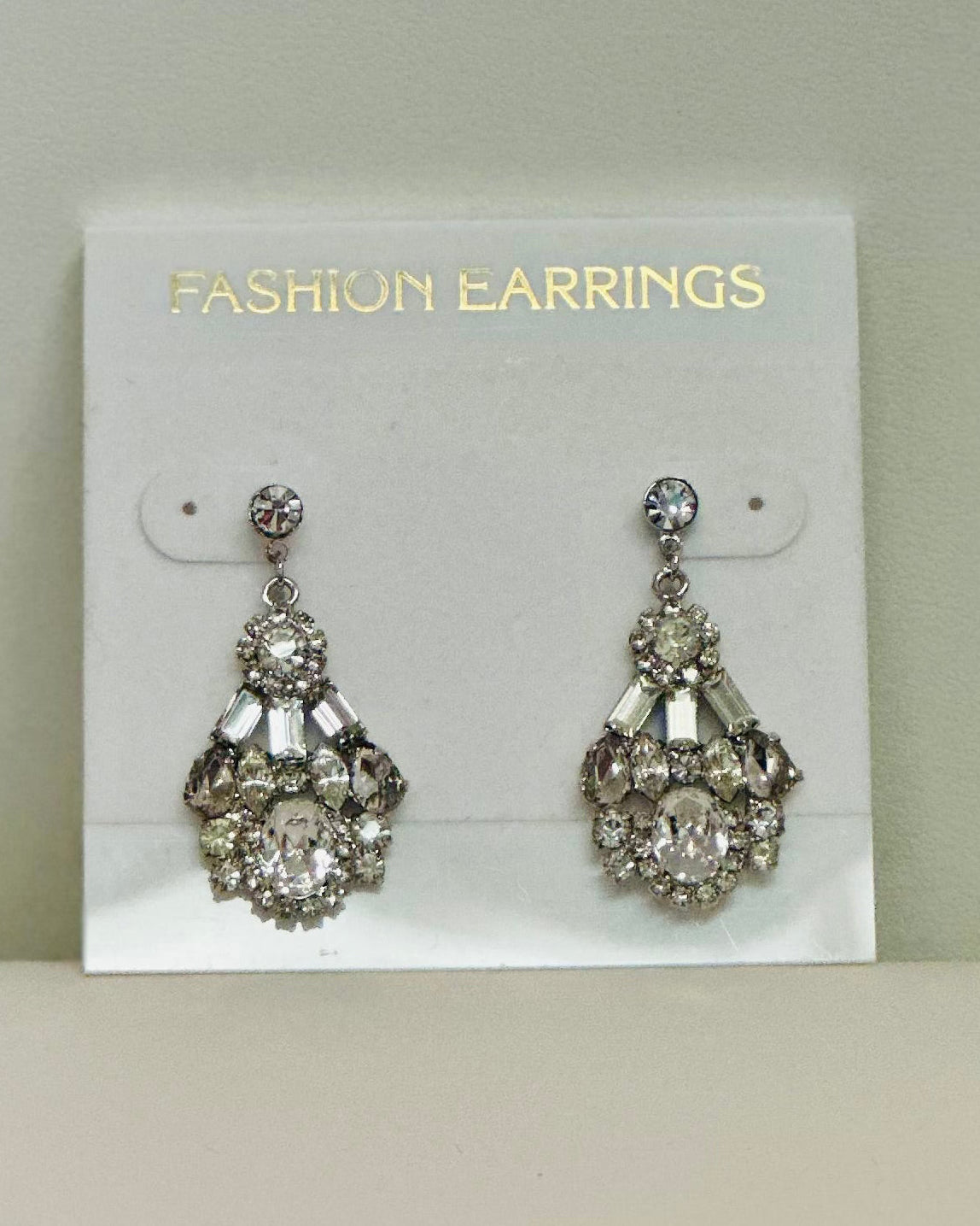 Jewel Badgley Mischka Crystal Imperial Chandelier Earrings