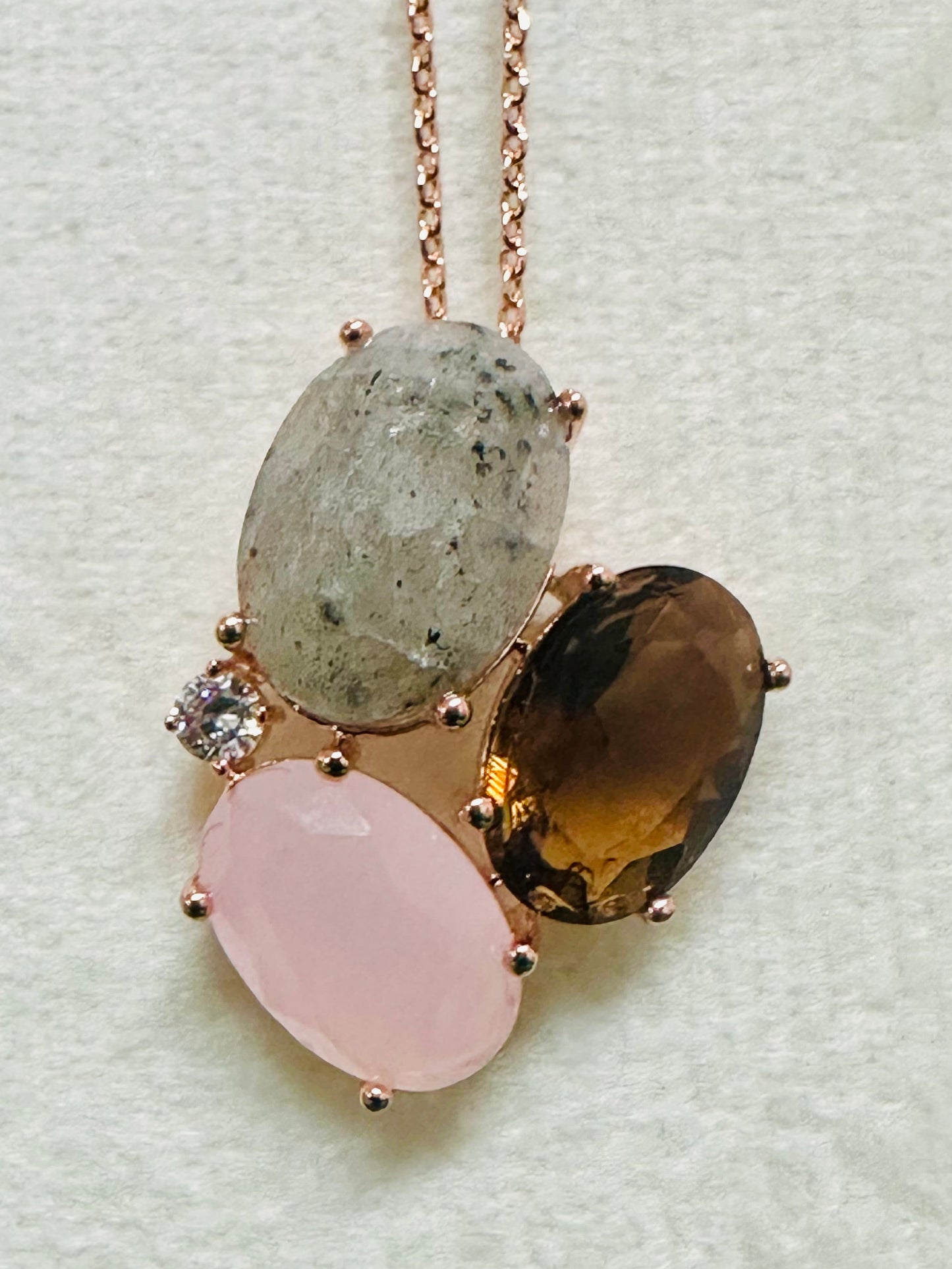 Legacy Three Stone Necklace