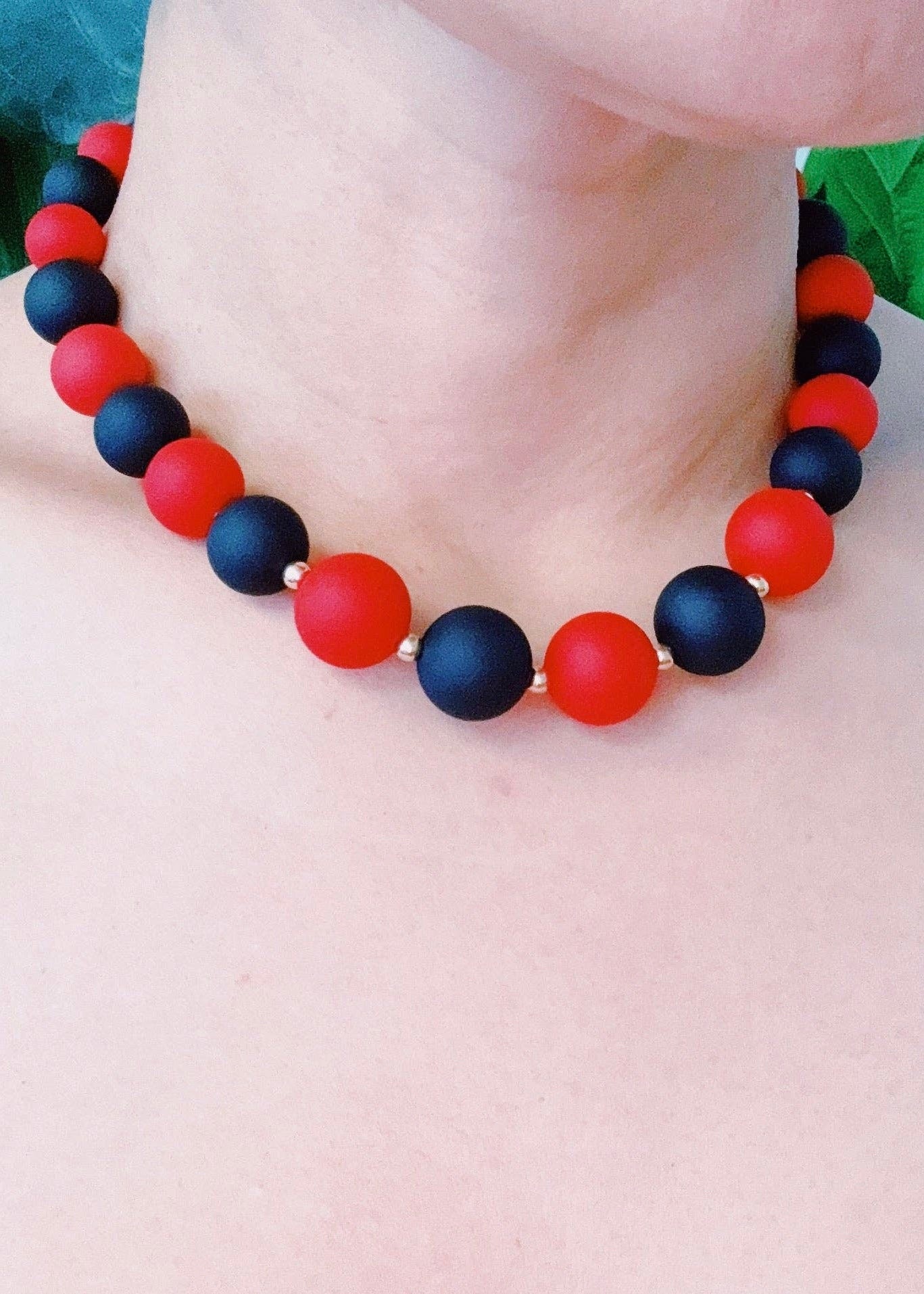 Champion Of The Game Ball Bead Necklace