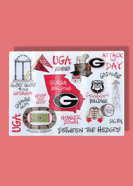 UGA Tempered Glass Board