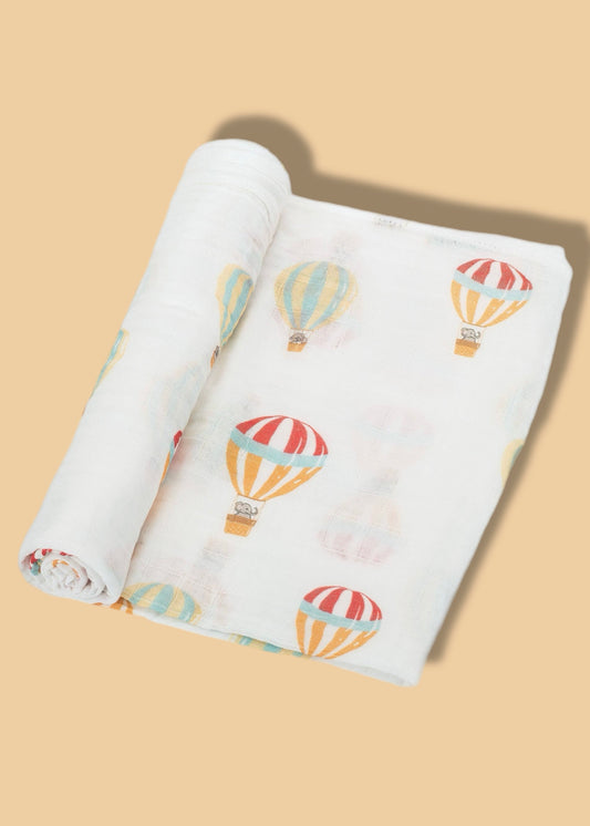 The Sky Is The Limit Baby Muslin Blanket