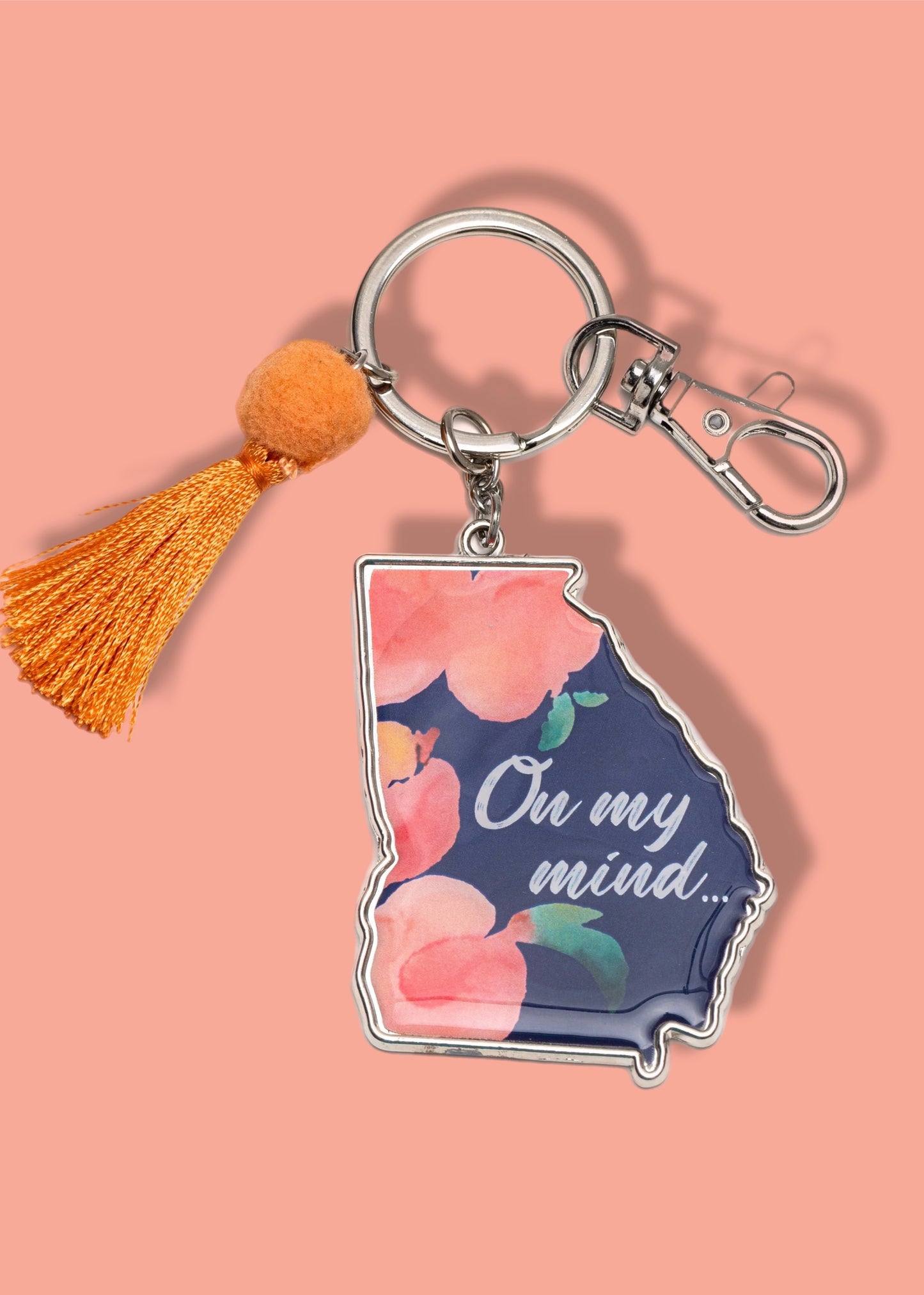 Georgia On My Mind Keyring