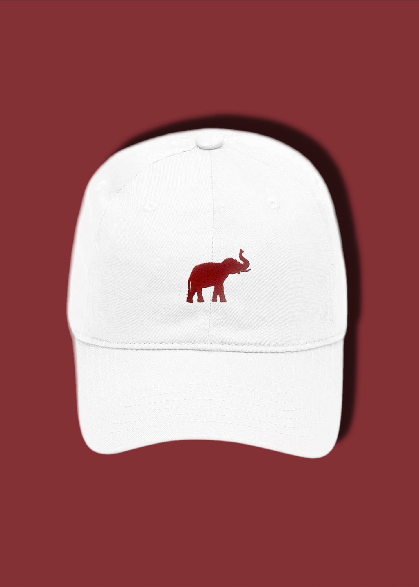 Elephant Alabama Embroidered Cap