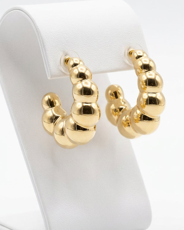 Sophie Puffy Bubble Hoops
