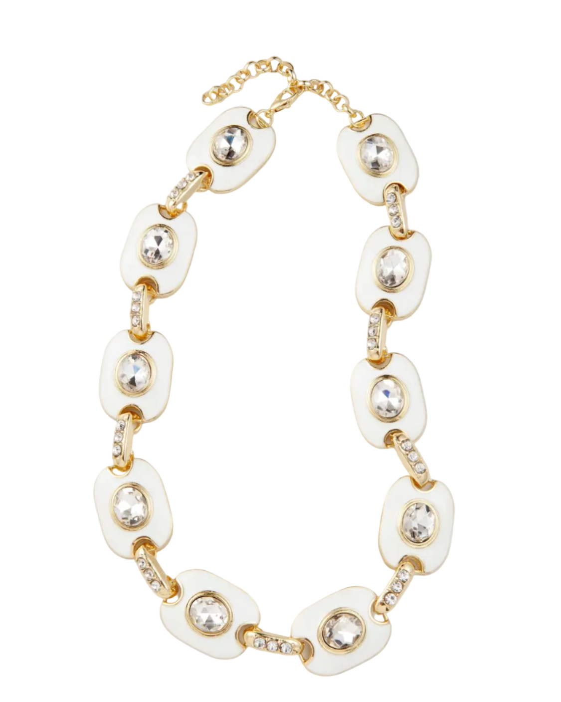 Starlit Geometric Statement Necklace Set