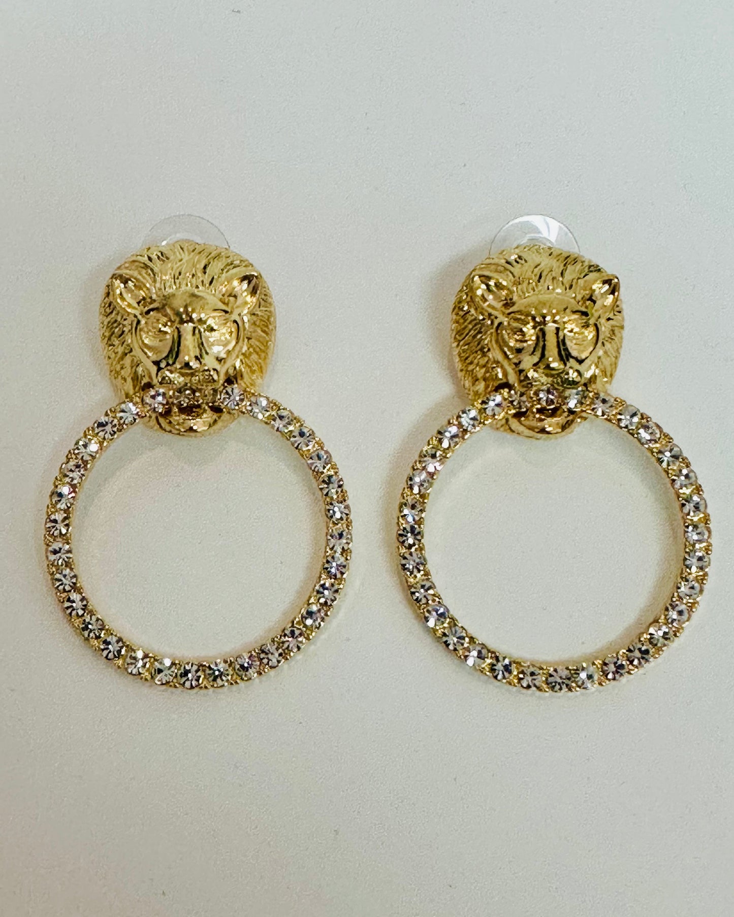 Vintage Mediterranean Lioness Door-Knockers