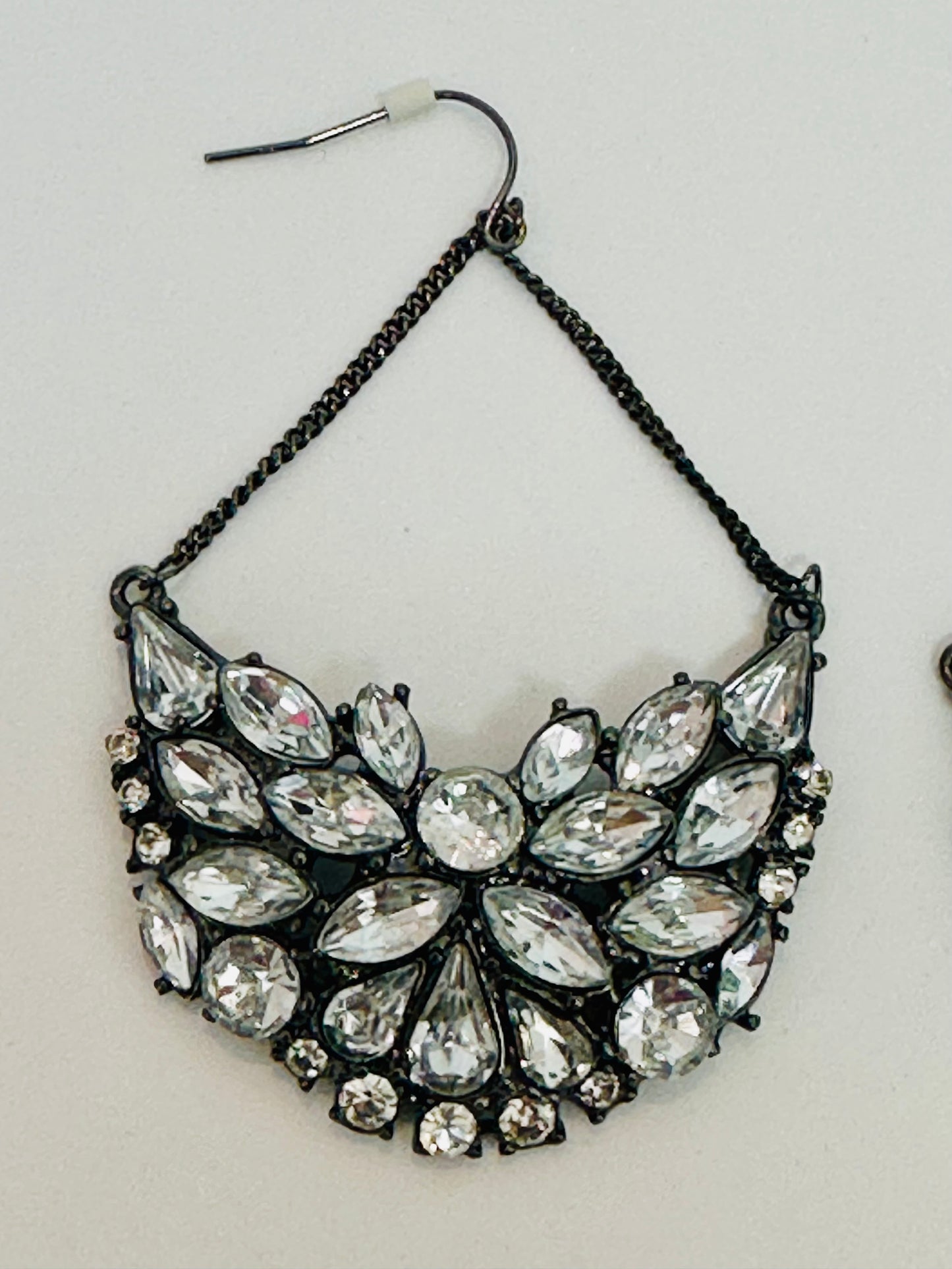 The Aegean Eclipse Crystal Chandelier Earrings